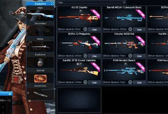 Skin Senjata Point Blank Termahal